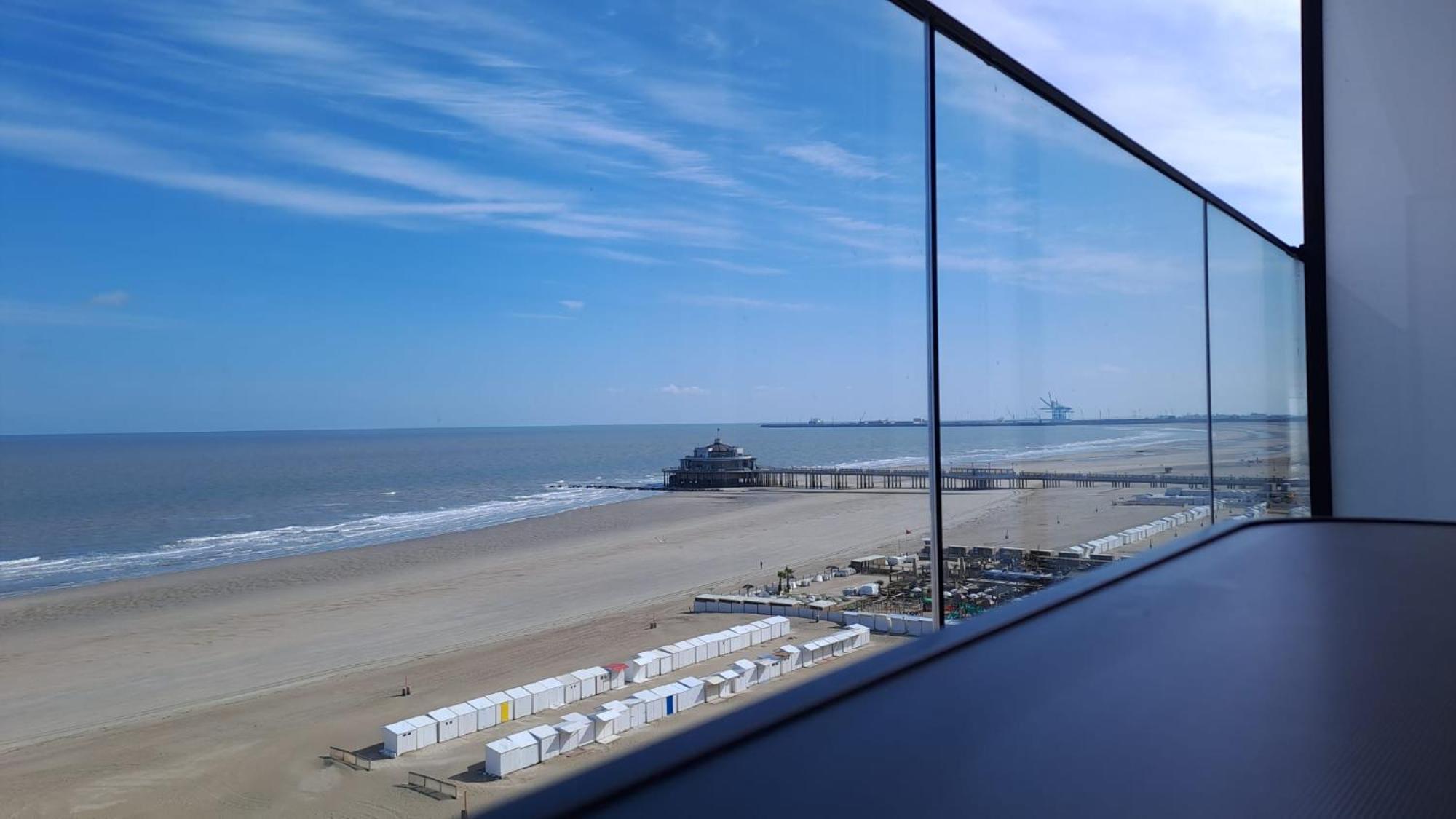 Modern Studio With Beautiful Sea View - 9Th Floor Бланкенберге Экстерьер фото