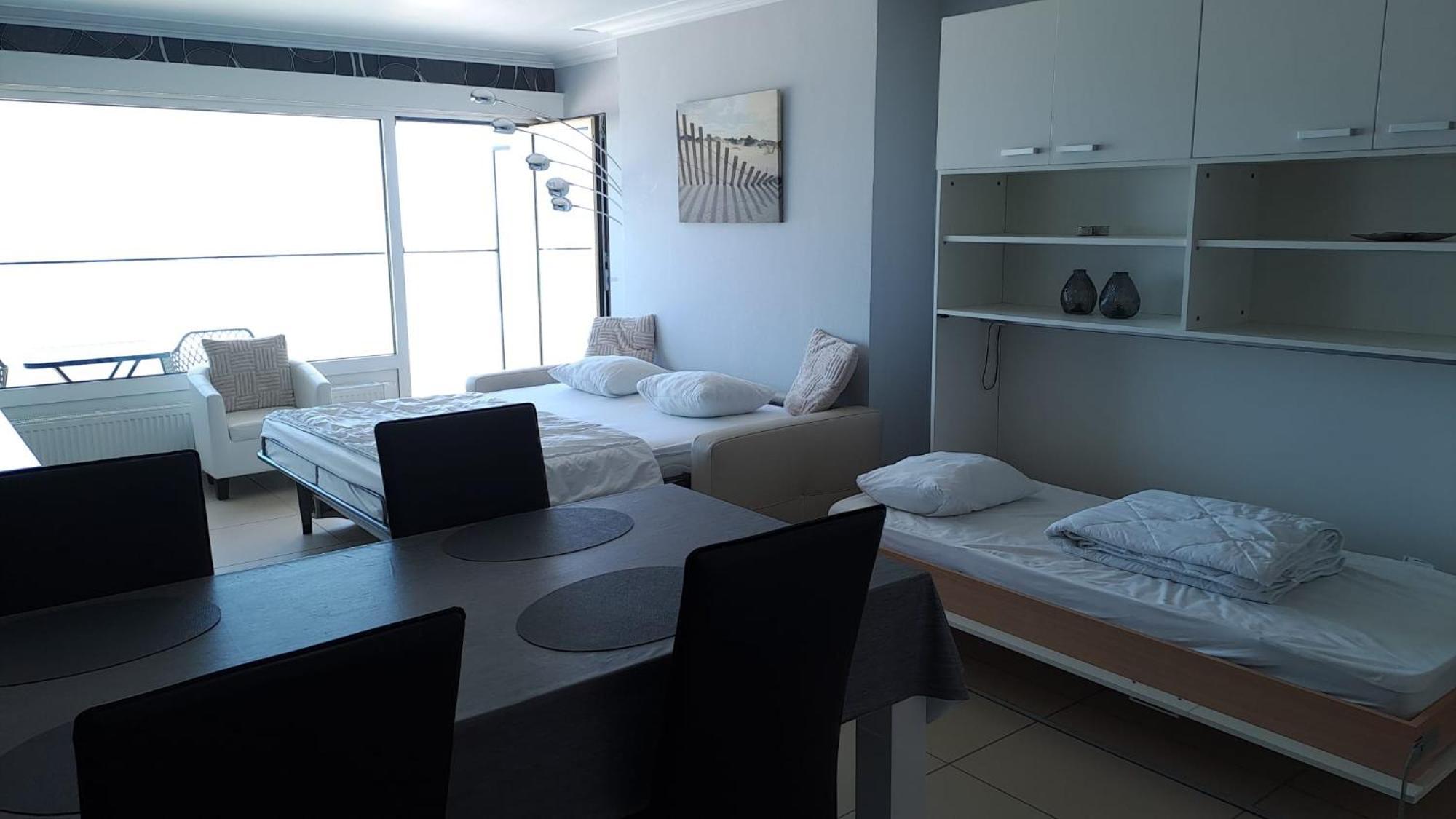 Modern Studio With Beautiful Sea View - 9Th Floor Бланкенберге Экстерьер фото